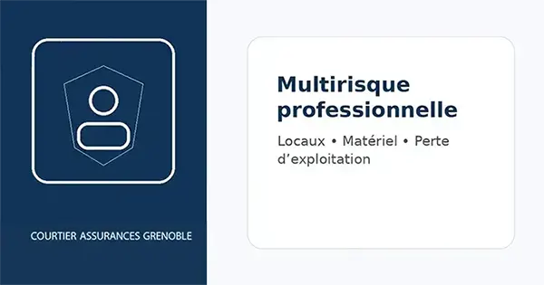 Multirisque professionnelle à Grenoble : protéger ses locaux et son activité
